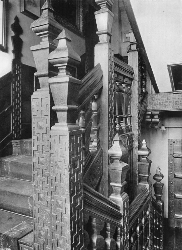 Oak Stairway (m/w kuva) tekijältä Charles Latham