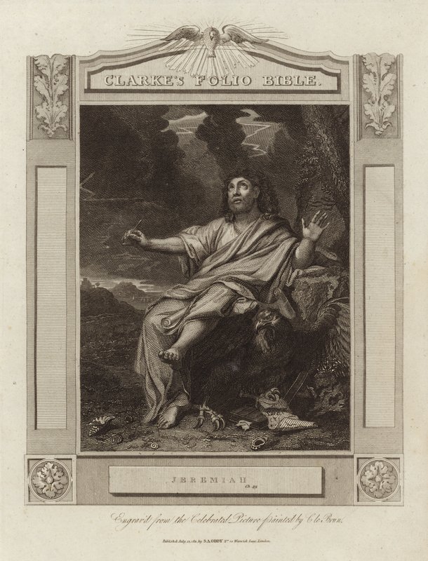 Jeremiah tekijältä Charles Le Brun
