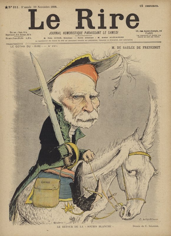 Saulce De Freycinet, kuvitus Le Rirelle tekijältä Charles Leandre