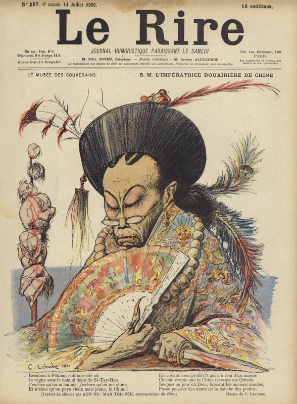 Kiinan keisarinna dowager tekijältä Charles Leandre