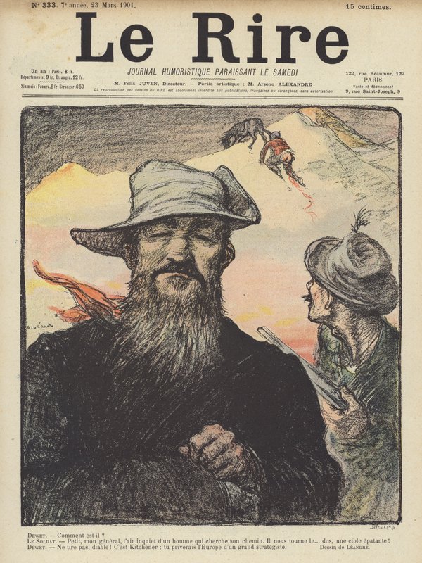 Kuvitus Le Rirelle tekijältä Charles Leandre