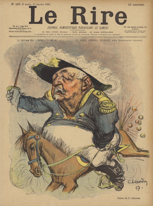 Kuvitus Le Rirelle tekijältä Charles Leandre