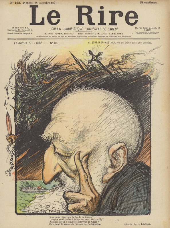 Kuvitus Le Rirelle tekijältä Charles Leandre