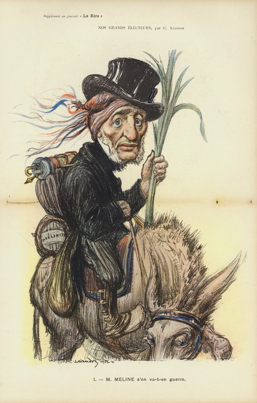 Kuvitus Le Rirelle tekijältä Charles Leandre