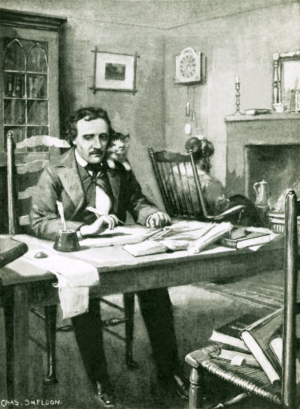 Poe töissä Catalinan silmän alla tekijältä Charles Mills Sheldon