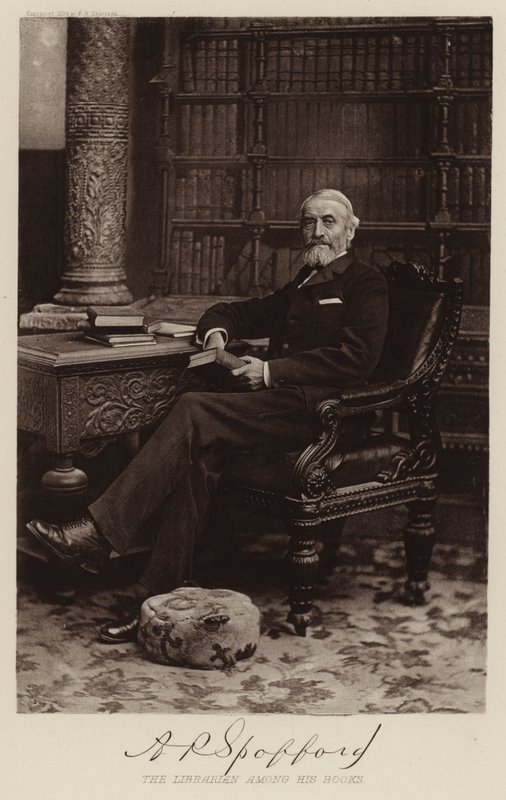 Kirjastonhoitaja Spofford (syväpaino) tekijältä Charles Milton Bell