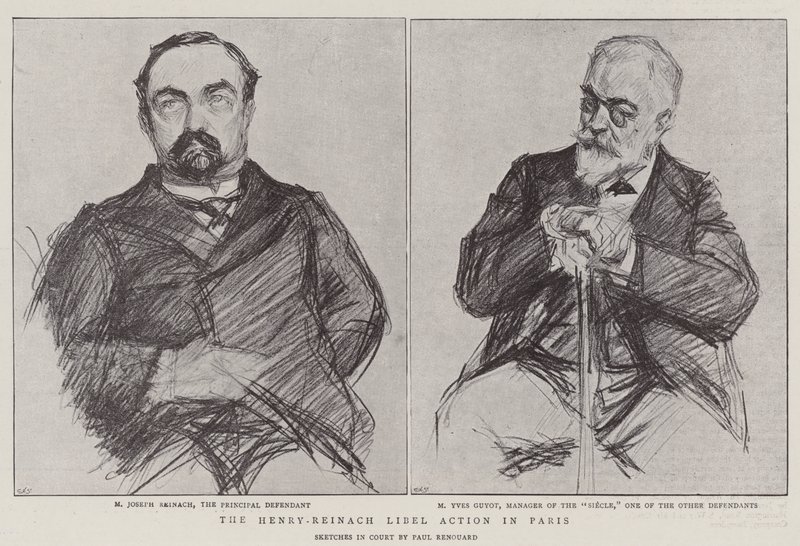 Henry-Reinachin kunnianloukkaustoiminta Pariisissa tekijältä Charles Paul Renouard