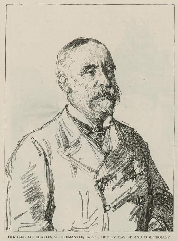 Arvoisa Sir Charles W Freemantle, KCB, kuninkaallisen rahapajan apulaismestari ja valvoja tekijältä Charles Paul Renouard