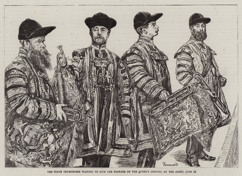 Hänen Majesteettinsa Kuningattaren juhlapäivä tekijältä Charles Paul Renouard