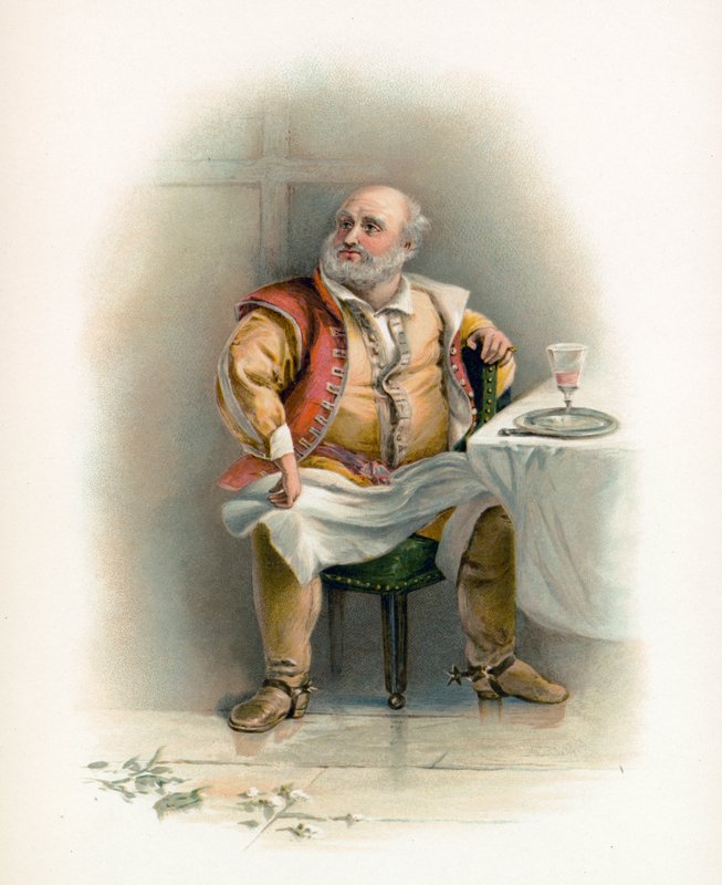 Shakespearen Falstaff tekijältä Charles Robert Leslie