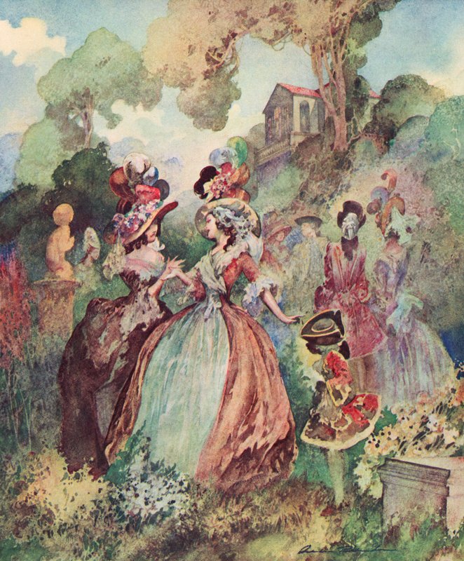 Pieni skandaali, Marylebone Gardens tekijältä Charles Robinson