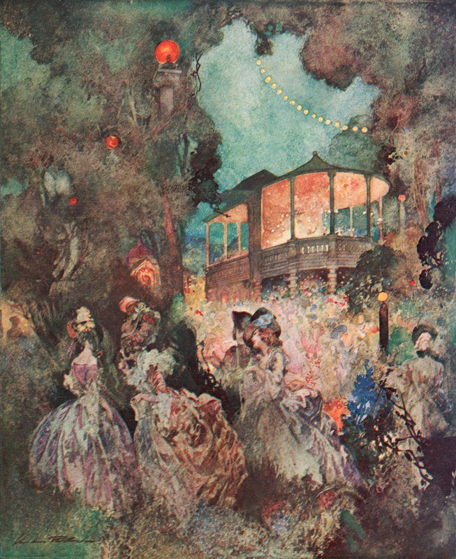 Orkesteri, Vauxhall Gardens tekijältä Charles Robinson