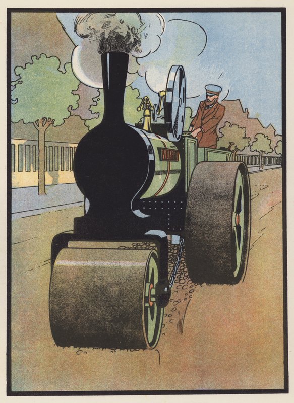 Road Roller työssä tekijältä Charles Robinson
