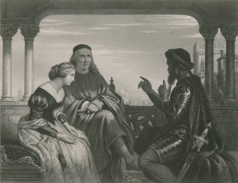 Othello kertoo seikkailuistaan, Othello tekijältä Charles West Cope