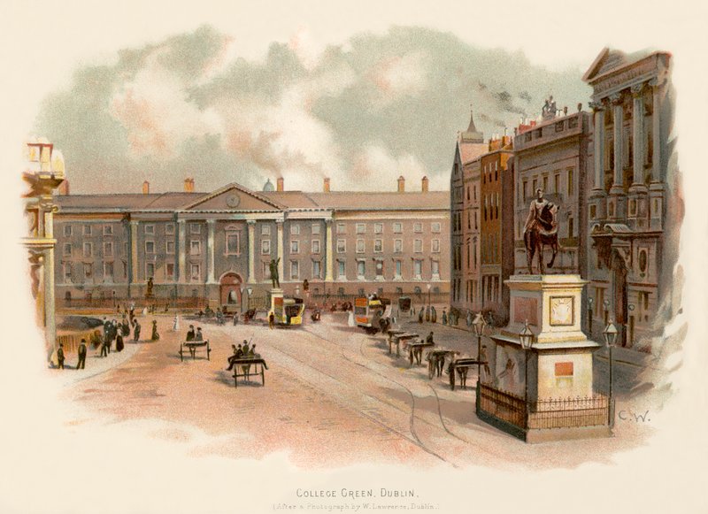 College Green, Dublin tekijältä Charles Wilkinson