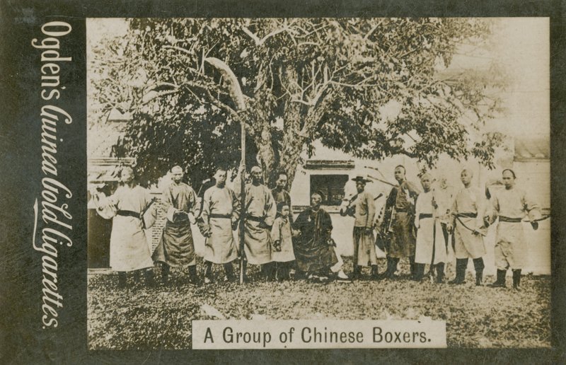 Ryhmä kiinalaisia nyrkkeilijöitä tekijältä Chinese Photographer