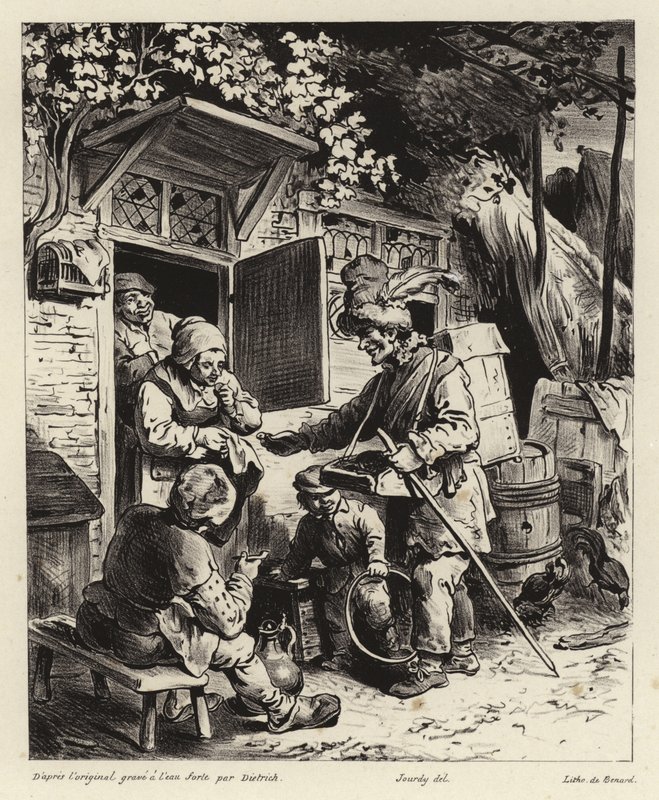 Katukauppias soittaa taloon tekijältä Christian Wilhelm Ernst Dietrich