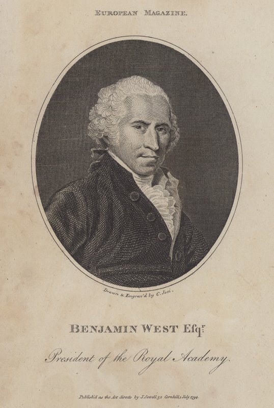 Benjamin West, angloamerikkalainen taiteilija tekijältä Christian Josi