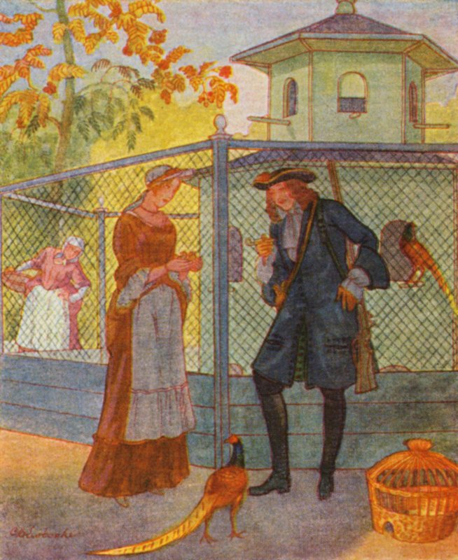 Fasanerie / Fasaanitila (värilitro) tekijältä Christophe (1856 1945)