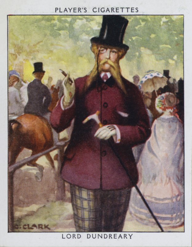 Lord Dundreary (väri litho) tekijältä Christopher (after) Clark