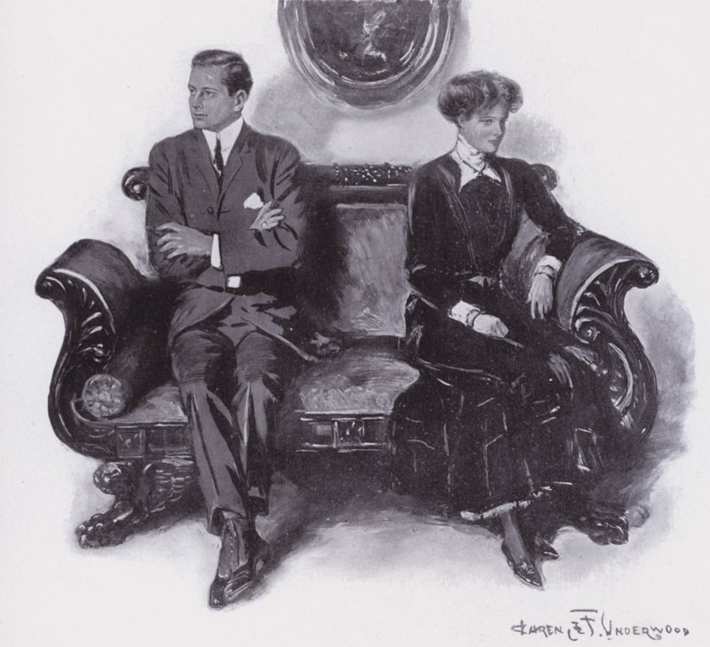 Rakastajien riita tekijältä Clarence F. Underwood