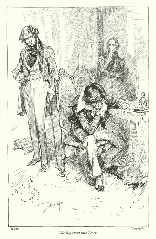 Kuvitus Disraelin Coningsbylle (litho) tekijältä Claude Shepperson