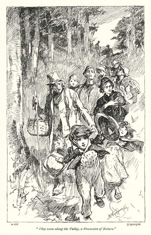 Kuvitus Disraelin Coningsbylle (litho) tekijältä Claude Shepperson