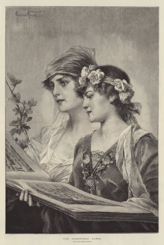 Joululaulu tekijältä Conrad Kiesel