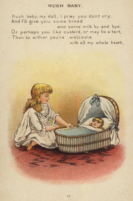 Loru: Hush Baby (chromolitho) tekijältä Constance Haslewood