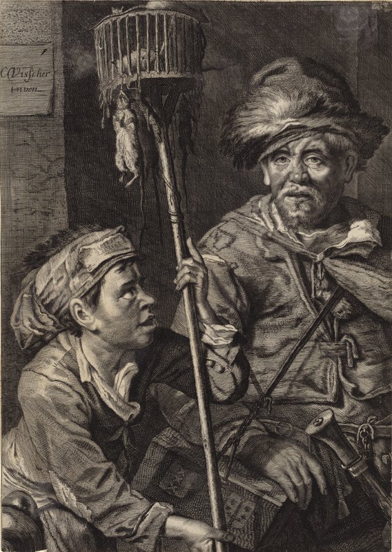 Rotanpyydystimet tekijältä Cornelis Visscher