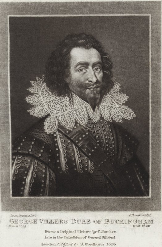 George Villiers Buckinghamin herttua tekijältä Cornelius Janssen van Ceulen