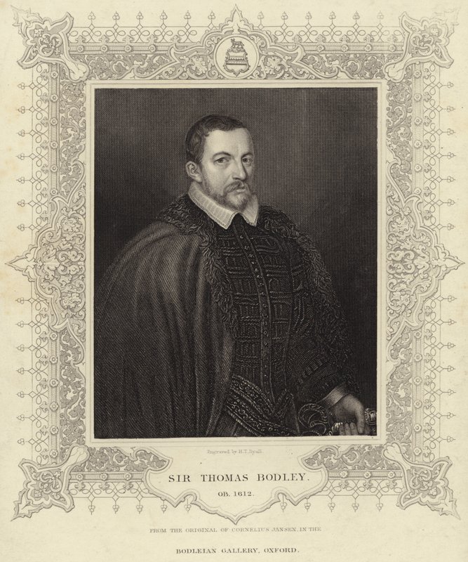 Sir Thomas Bodley tekijältä Cornelius Janssen van Ceulen
