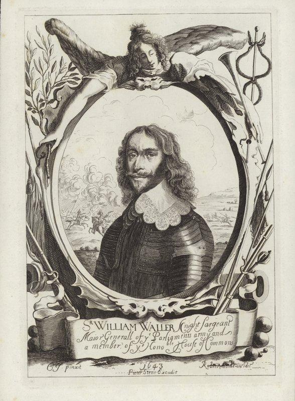 Sir William Waller tekijältä Cornelius Janssen van Ceulen
