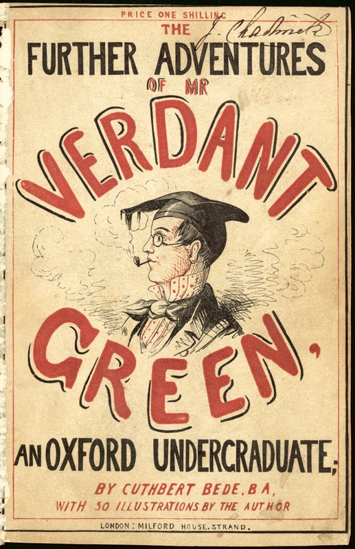 Kansikuva artikkelista The Further Adventures of Mr Verdant Green An Oxford Undergraduate tekijältä Cuthbert Bede