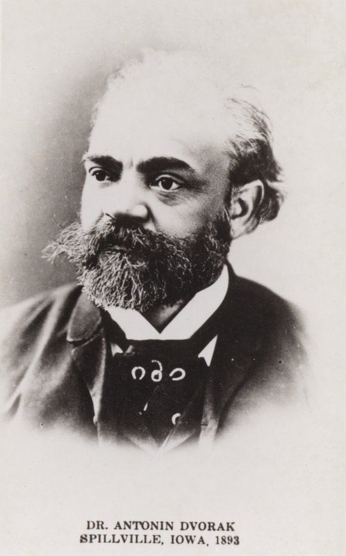 Antonin Dvorak Spillvillessä, Iowassa, 1893 tekijältä Czech Photographer