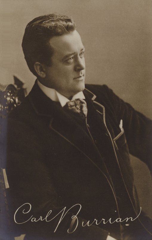 Carl Burrian, tšekkiläinen oopperatenori (1870-1924) tekijältä Czech Photographer