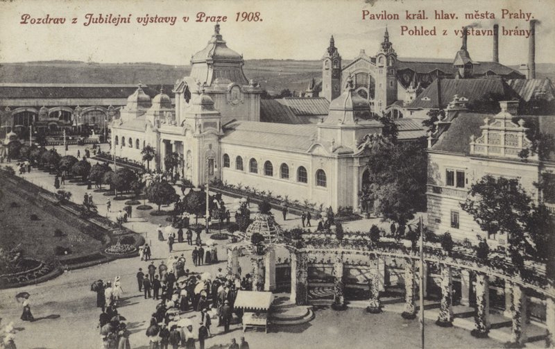 Juhlanäyttely, Praha, 1908 tekijältä Czech Photographer
