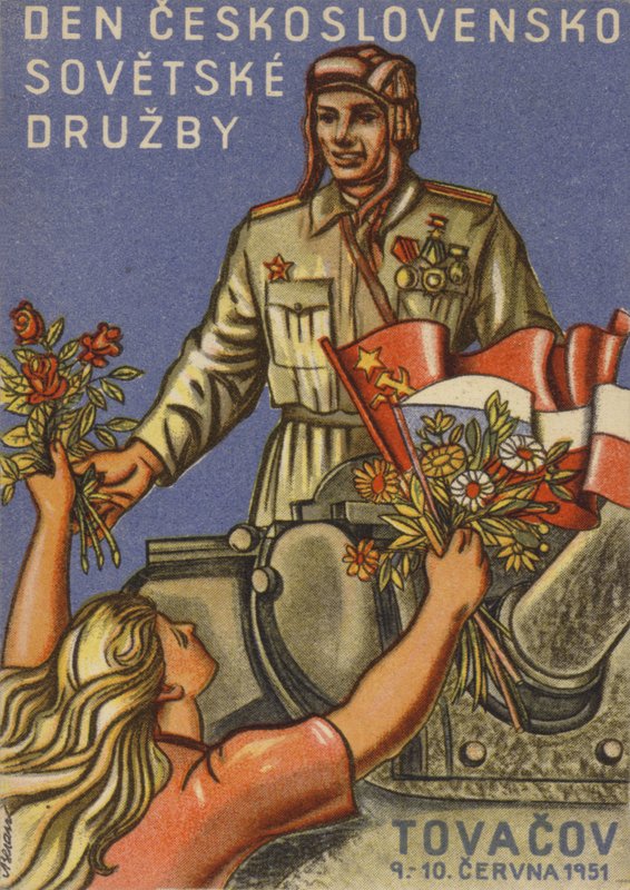 Tšekkoslovakian - Neuvostoliiton ystävyyspäivä, 1951 tekijältä Czech School