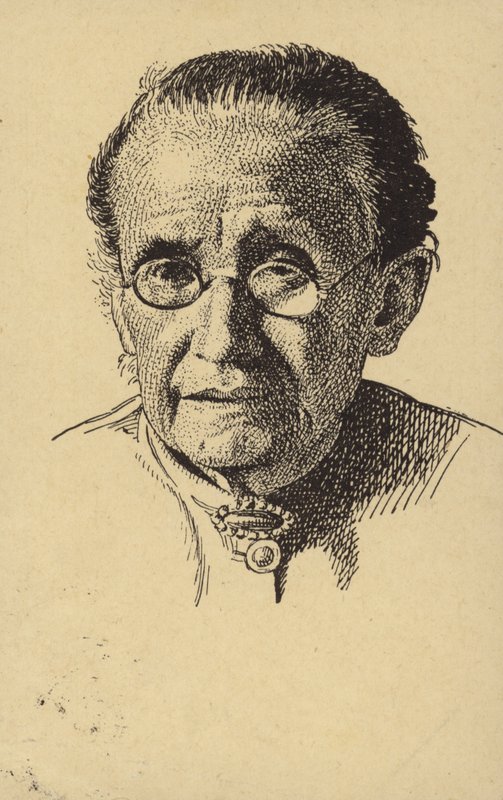 Eliska Krasnohorska (1847-1926), tšekkiläinen feministinen kirjailija tekijältä Czech School