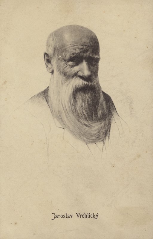 Jaroslav Vrchlicky (1853-1912), tšekkiläinen runoilija tekijältä Czech School
