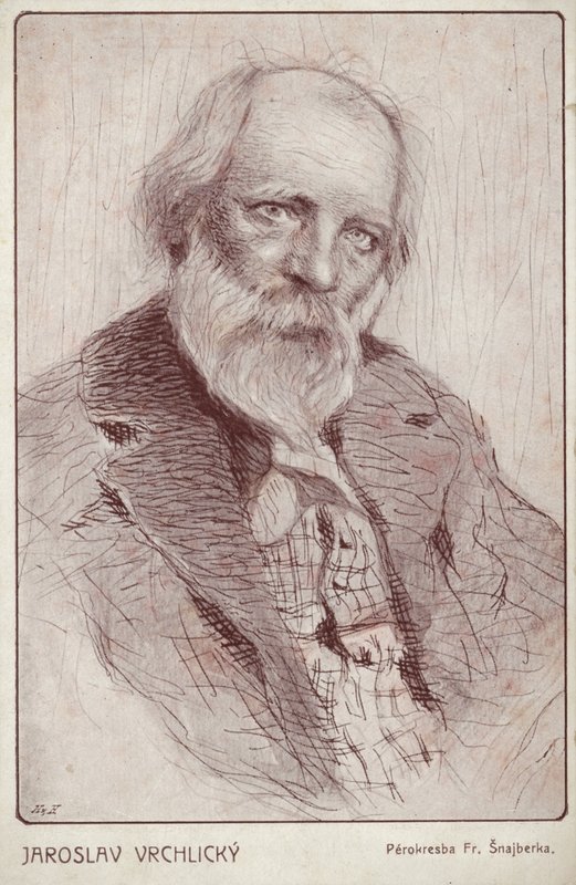 Jaroslav Vrchlicky (1853-1912), tšekkiläinen runoilija tekijältä Czech School
