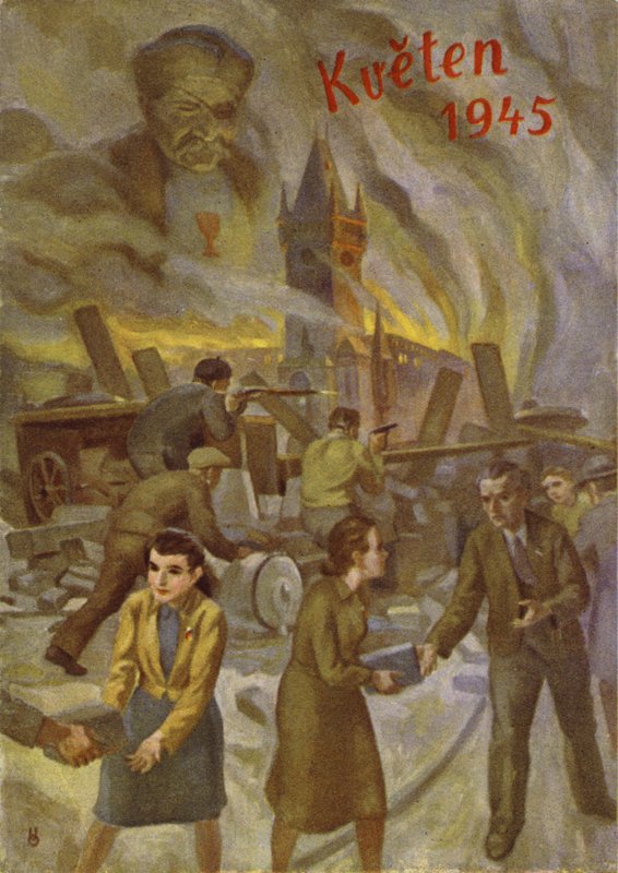 Prahan kapina, toinen maailmansota, toukokuu 1945 tekijältä Czech School
