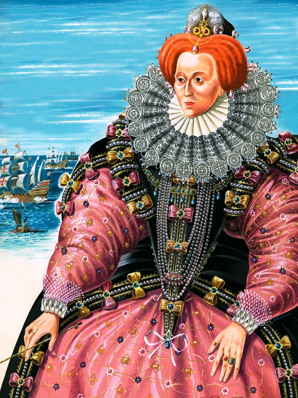 Kuningatar Elisabet - Soturikuningatar tekijältä Dan Escott