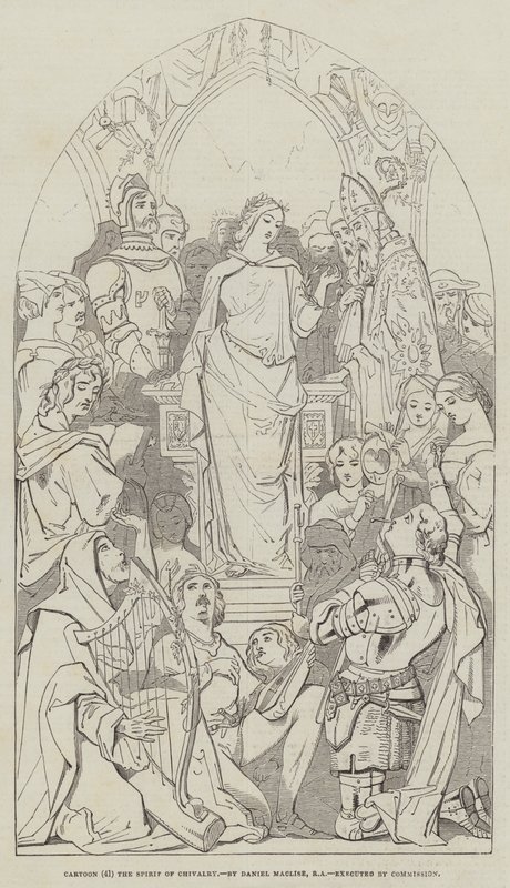 Sarjakuva, Ritarillisuuden henki tekijältä Daniel Maclise
