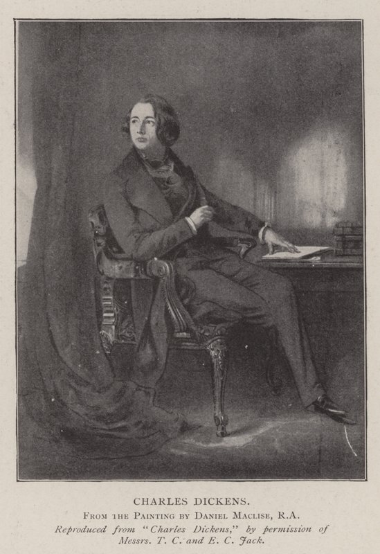 Charles Dickens tekijältä Daniel Maclise