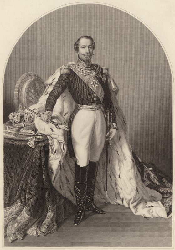 Louis-Napoleon Bonaparte (kaiverrus) tekijältä Daniel John. Pound