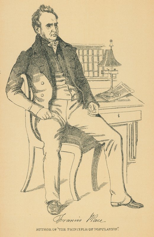 Francis Place tekijältä Daniel Maclise