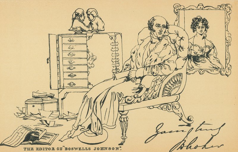 John Wilson Croker tekijältä Daniel Maclise