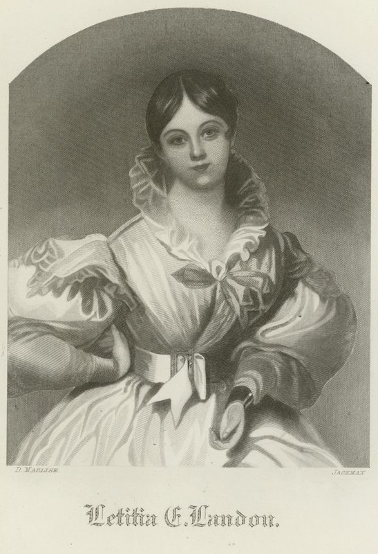 Letitia Elizabeth Landon tekijältä Daniel Maclise