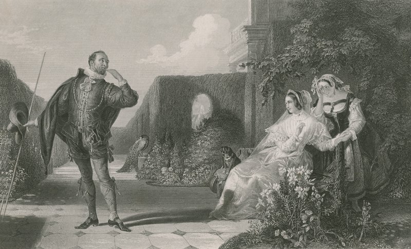 Malvolio, kahdestoista yö tekijältä Daniel Maclise